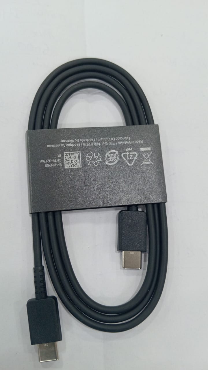 Original Samsung USB-C to USB-C Fast Charging Cable (EP-DN980, 1m)