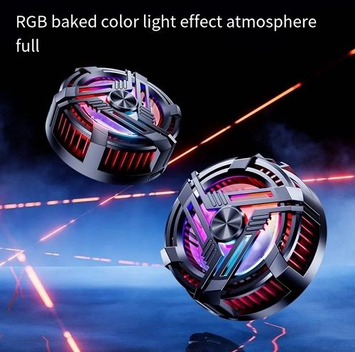 AL02 magnetic mobile radiator cooling fan Semiconductor cooler for iPhone Samsung gamepad for IPAD tablet flat radiator