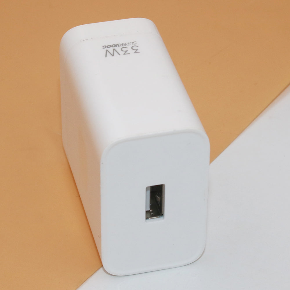 SUPERVOOC 80W Power Adapter with cable