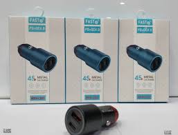45W Fast Metal Car Charger