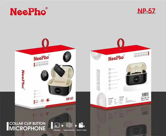 neepho np-56 dual wireless microphone