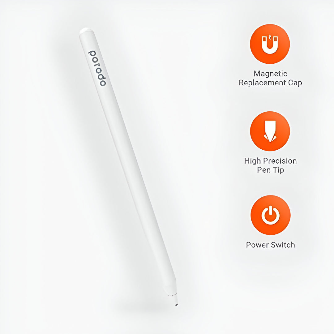 Porodo Universal Smart Pencil with Touch Switch