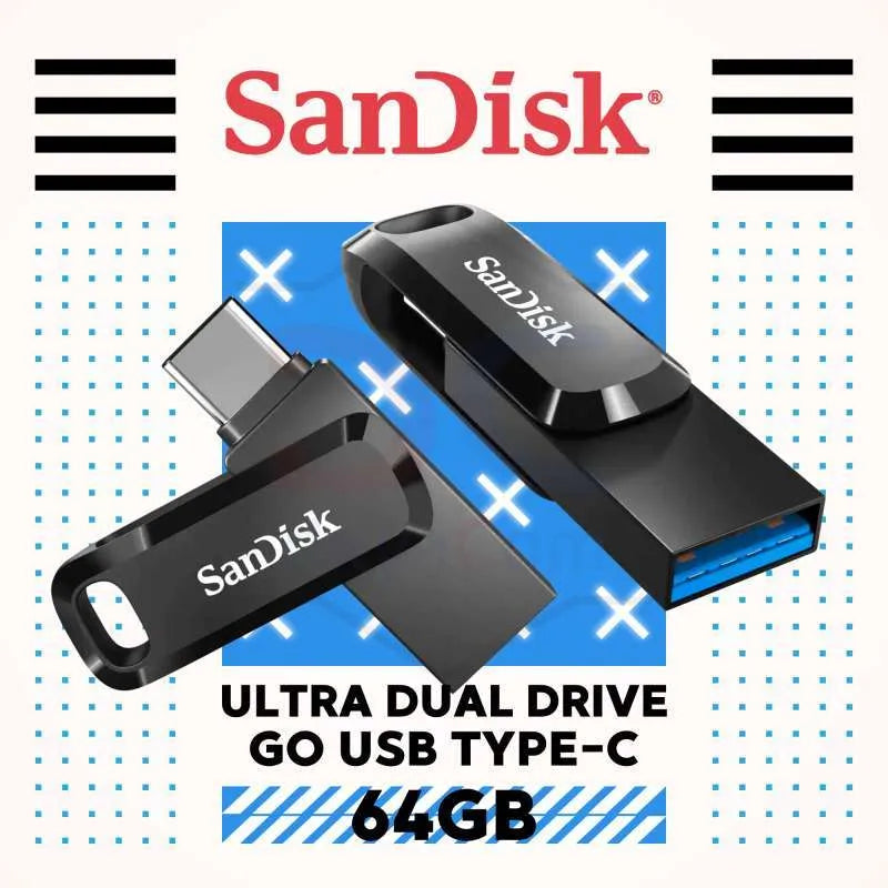 SanDisk Ultra Dual Drive Go 64GB USB Type-C Flash Drive