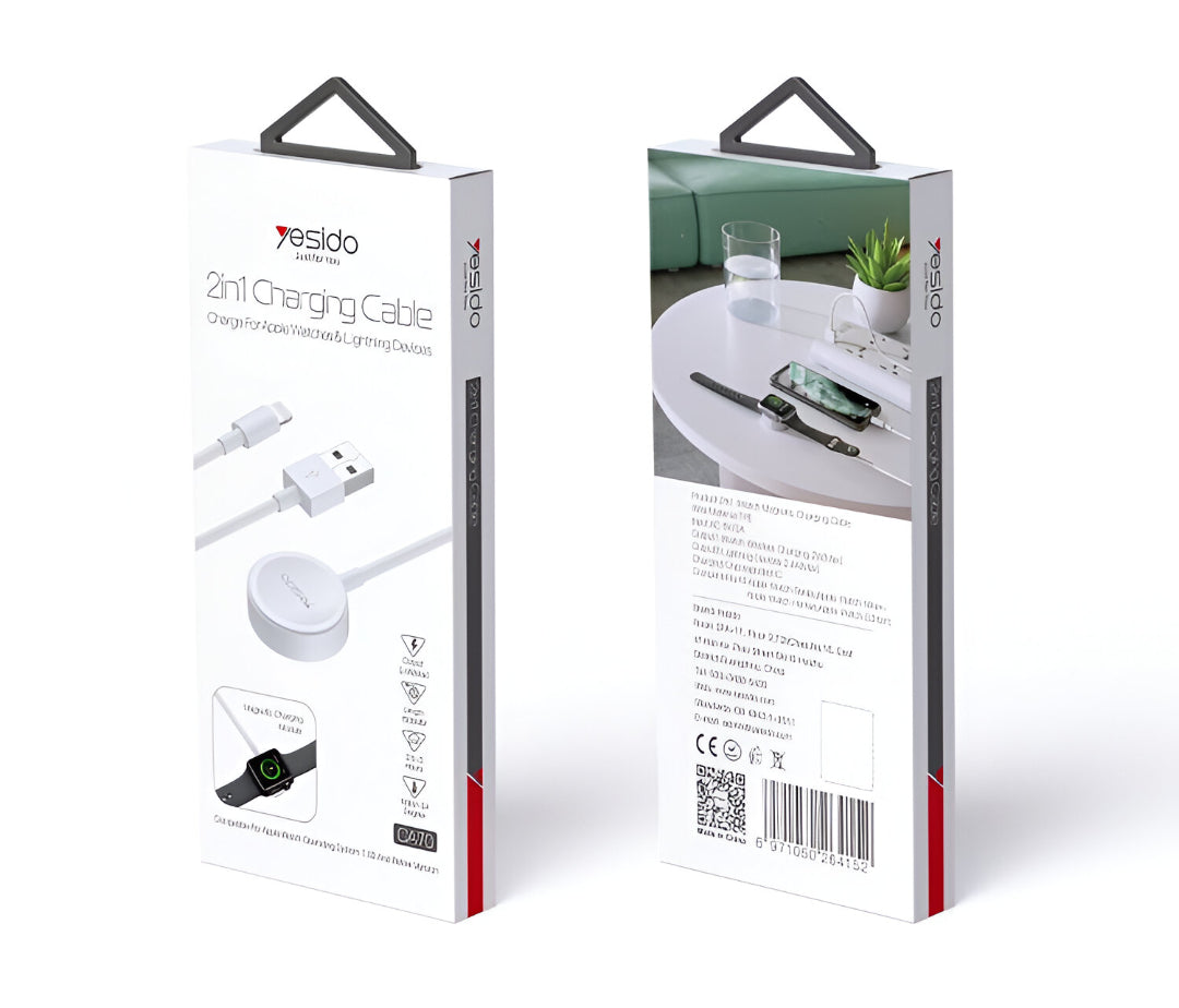Yesido Magnetic Watch Charging Cable