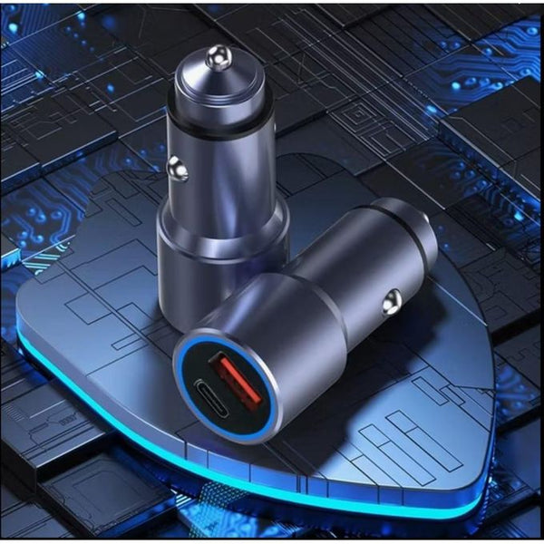 45W Fast Metal Car Charger
