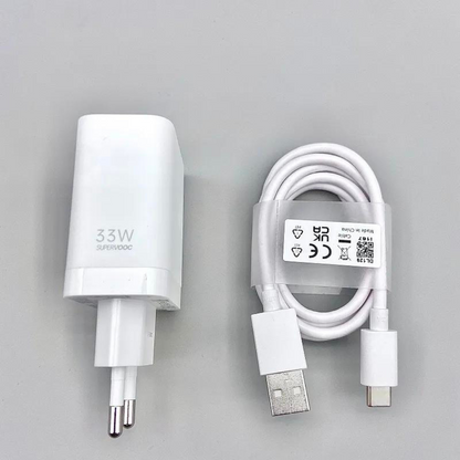 SUPERVOOC 80W Power Adapter with cable