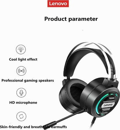 Lenovo H401 USB Wired Gaming Headphone With Microphone