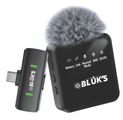 BLUK'S BX-17 | Lavaliere Collar Wireless ANC Mic