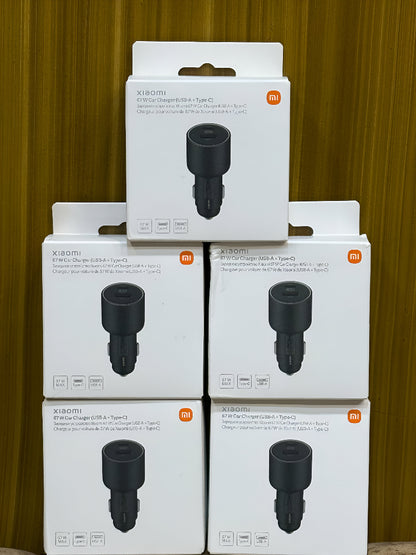 Xiaomi 67W Car Charger (USB-A + Type C)