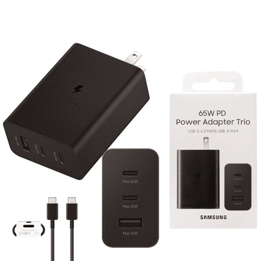 SAMSUNG 65W POWER ADAPTER TRIO – 3 Pin
