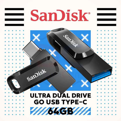 SanDisk Ultra Dual Drive Go 64GB USB Type-C Flash Drive